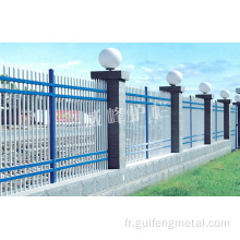Balustrade de protection contre la clôture galvanisée à chaud
